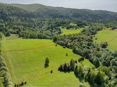 Okazja!!! Duża działka w sercu Bieszczad