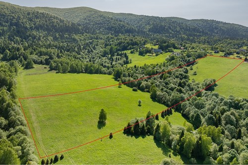 Okazja!!! Duża działka w sercu Bieszczad