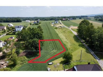 Mała działka budowlana Witkowice