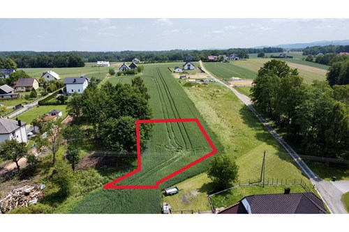 Mała działka budowlana Witkowice