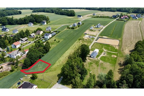 Mała działka budowlana Witkowice