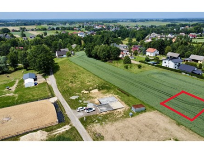 Mała działka budowlana Witkowice