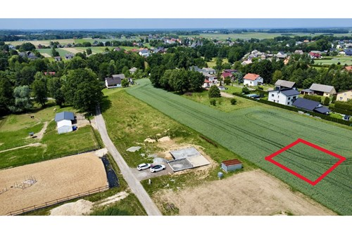 Mała działka budowlana Witkowice